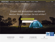Tablet Screenshot of de.bergfuerst.com